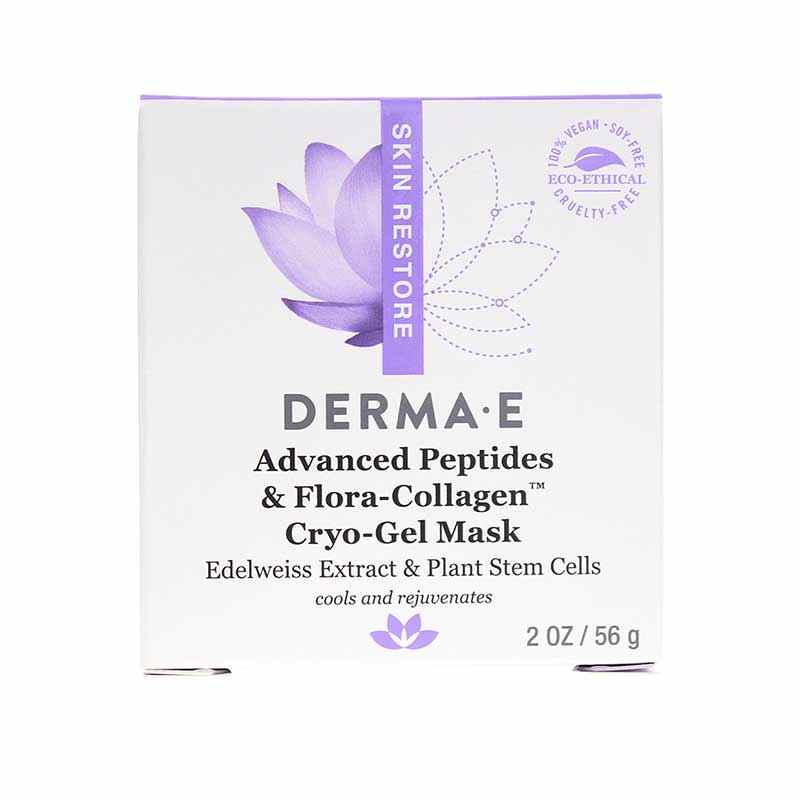 Advanced Peptides & Flora-Collagen Cryo-Gel Mask, by Derma E