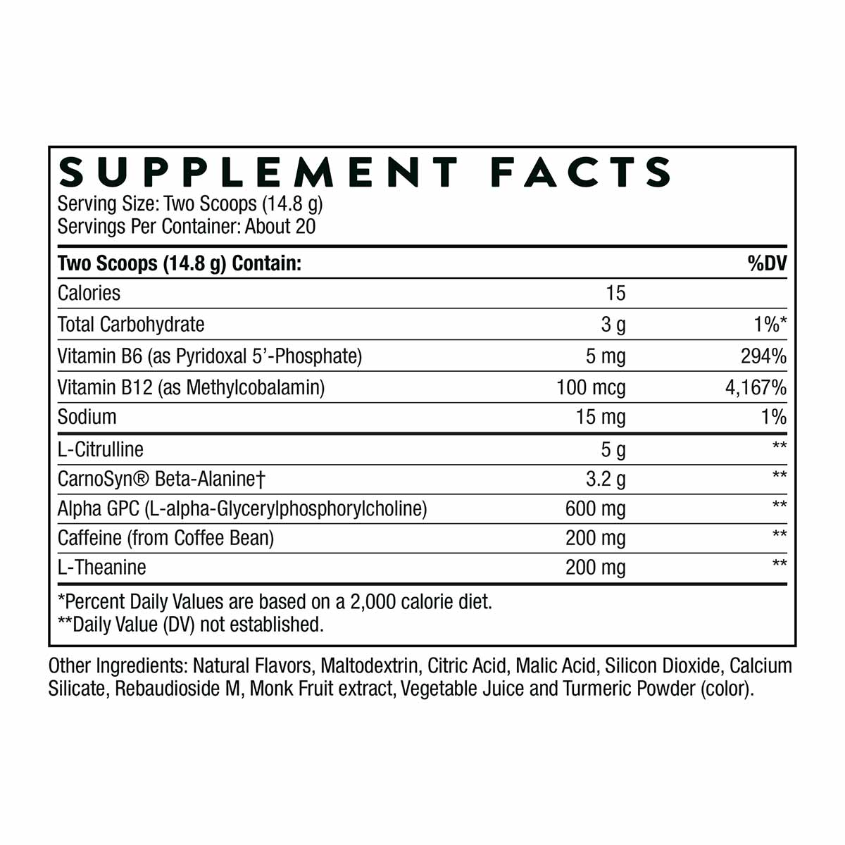 Advanced Pre-Workout, by Thorne Research