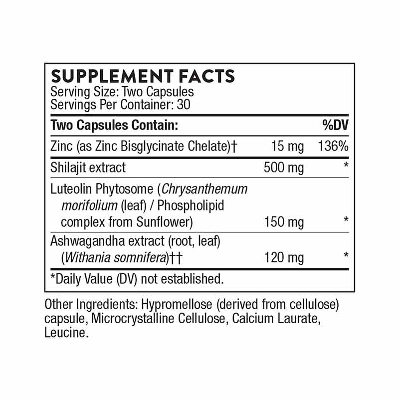 Advanced Testosterone Support, 60 Capsules, by Thorne Research, image #4