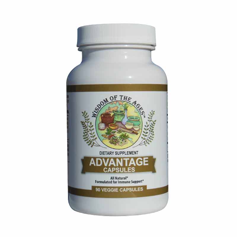 Advantage Capsules, 90 Vegan Capsules, by Wisdom Of The Ages