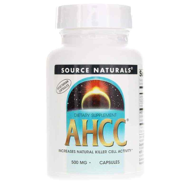 AHCC 500 Mg Veg Caps, by Source Naturals