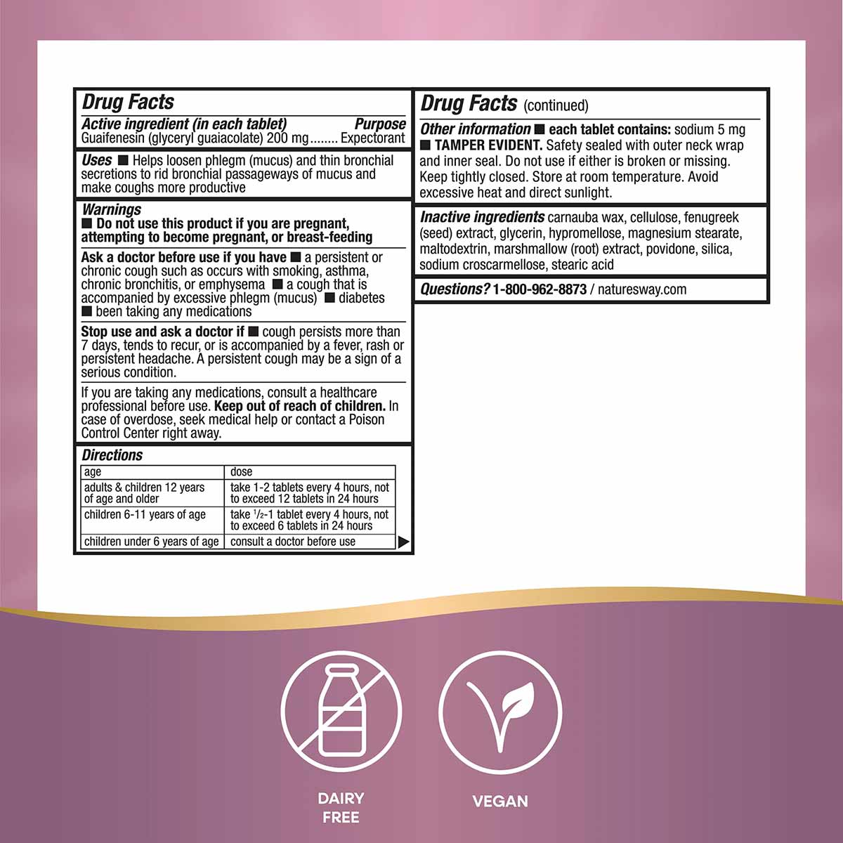 Air-Power Guaifenesin Expectorant, by Natures Way