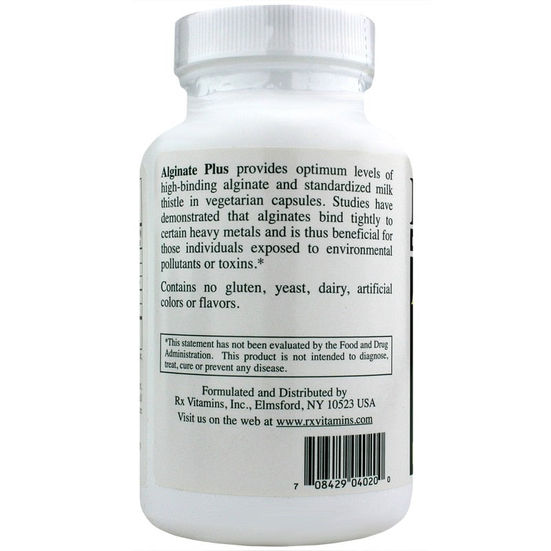 Alginate Plus Detox Supplement, by Rx Vitamins, image #3