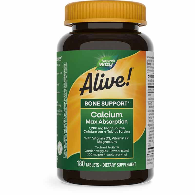 Alive Calcium Bone Formula, by Natures Way