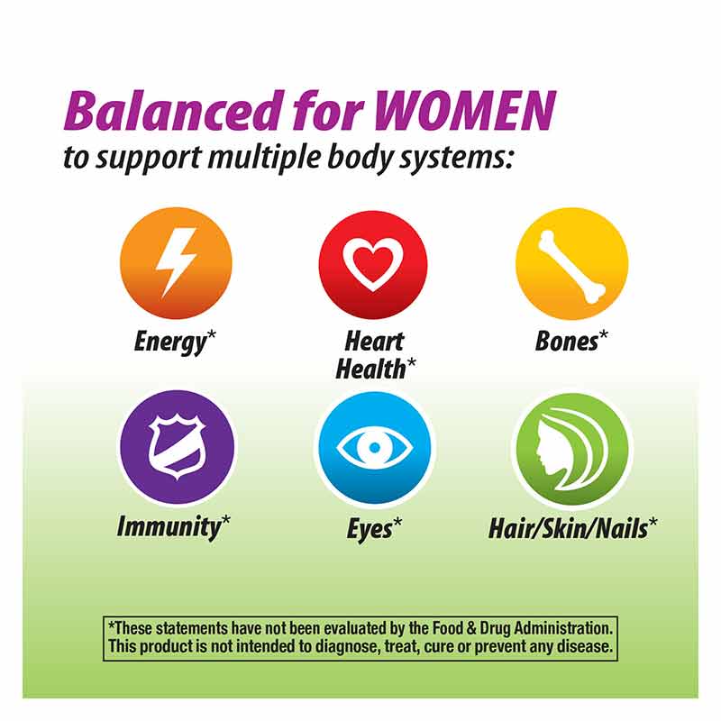 Alive Nature Alive Garden Goodness Women's Multi, Nature's Way – Natural Healthy ...
