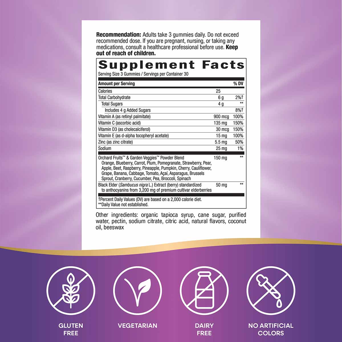 Alive Immune Gummies, by Natures Way