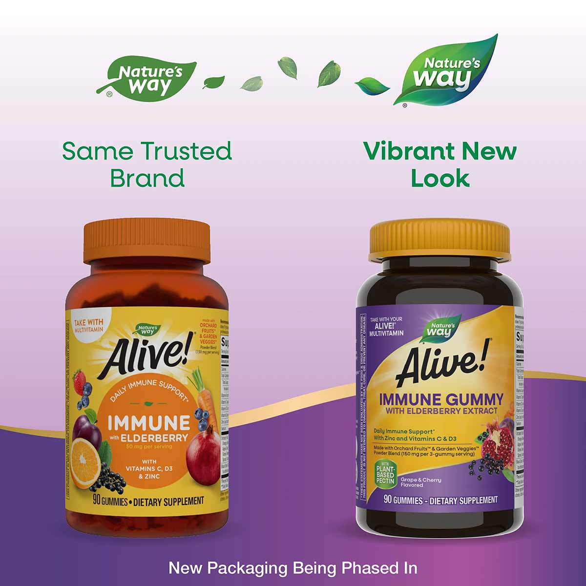 Alive Immune Gummies, by Natures Way