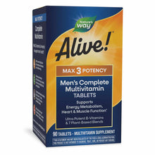Alive Max3 Daily Men's Energizer Multi, by Natures Way