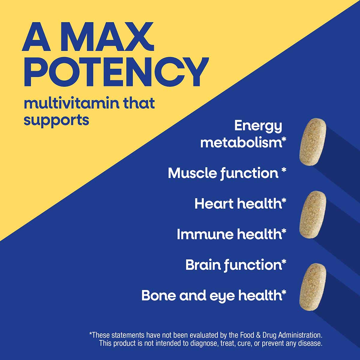Alive Max3 Daily Men's Energizer Multi, by Natures Way