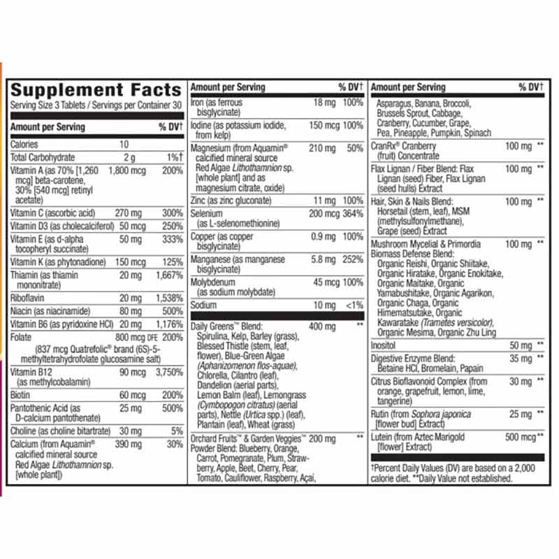 Alive Max3 Potency Womens Multivitamin, by Natures Way, image #2