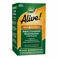 Alive Max6 Daily Multi-Vitamin, by Natures Way