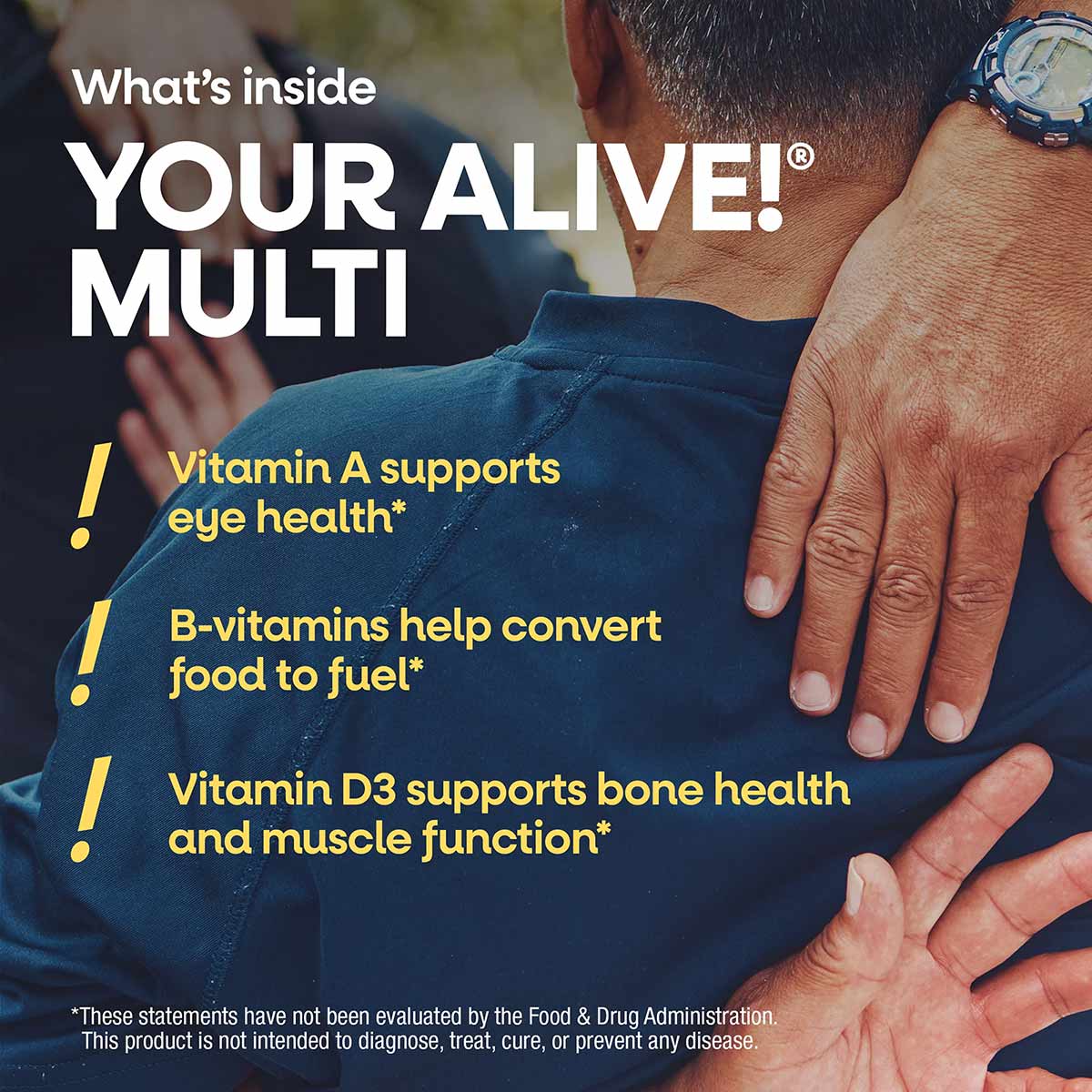 Alive Men's Gummy Vitamins, by Natures Way
