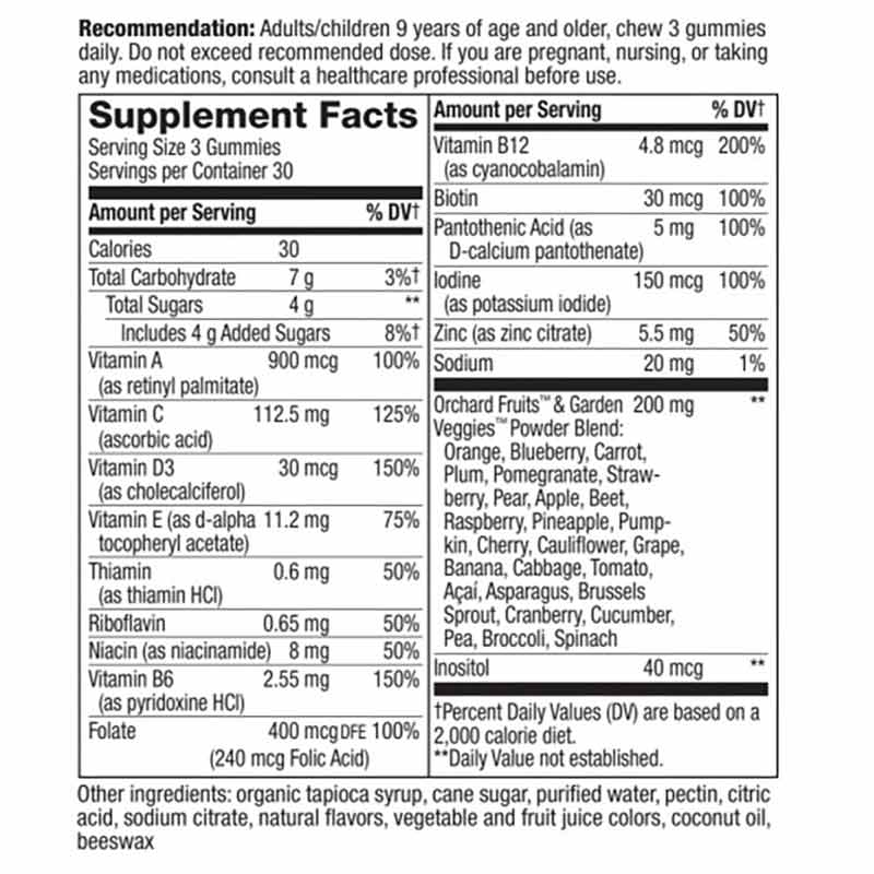 Alive Multi-Vitamin Adult Gummies, by Natures Way, image #2