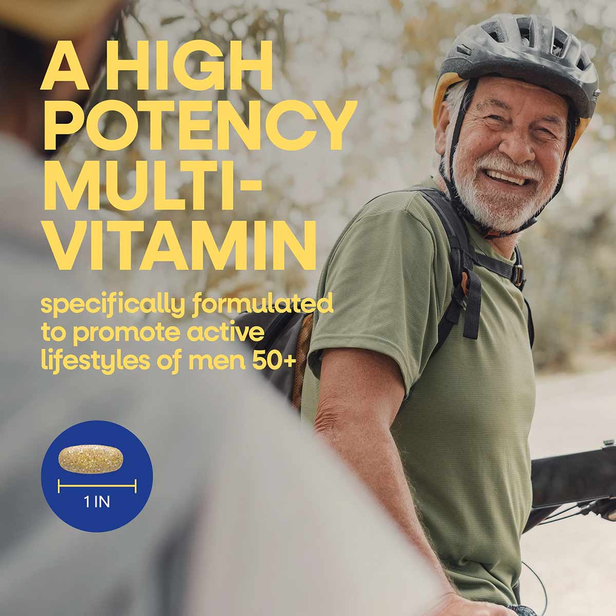 Alive Once Daily Men's 50+ Ultra Potency Multi, by Natures Way