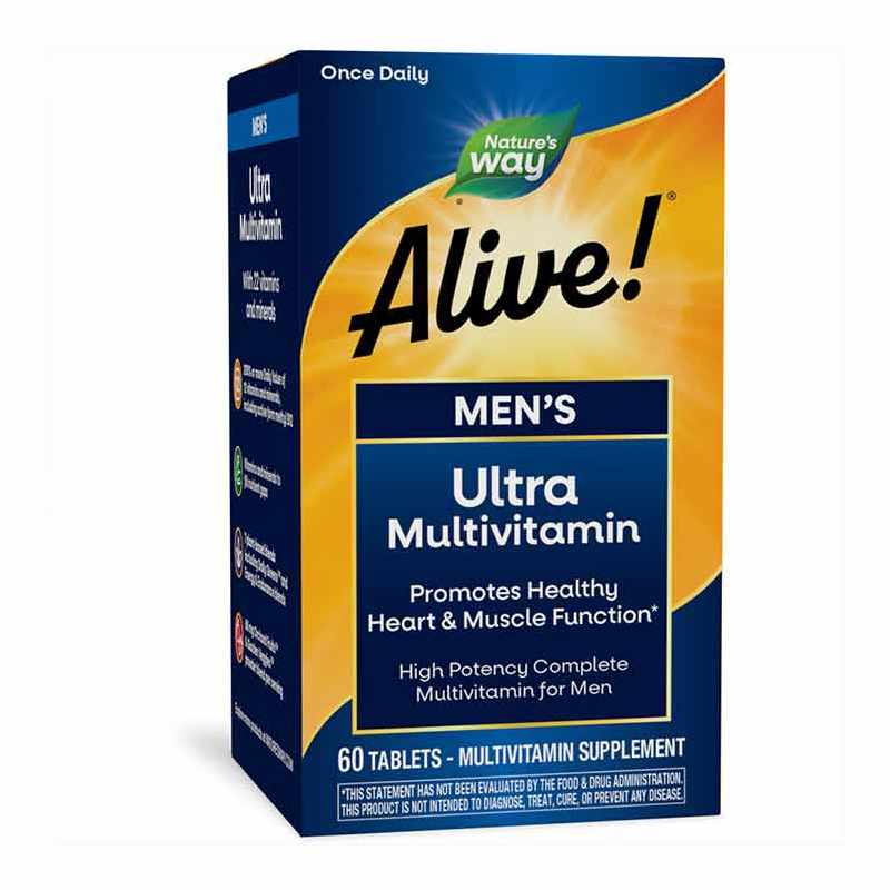 Alive Once Daily Men's Ultra Potency Multi, by Natures Way