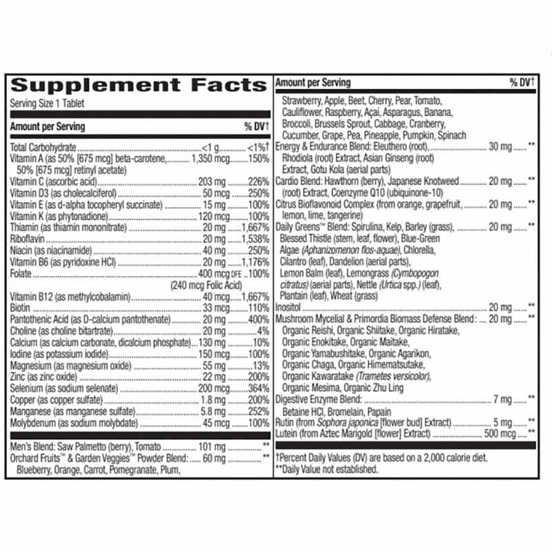 Alive Once Daily Men's Ultra Potency Multi, by Natures Way, image #2