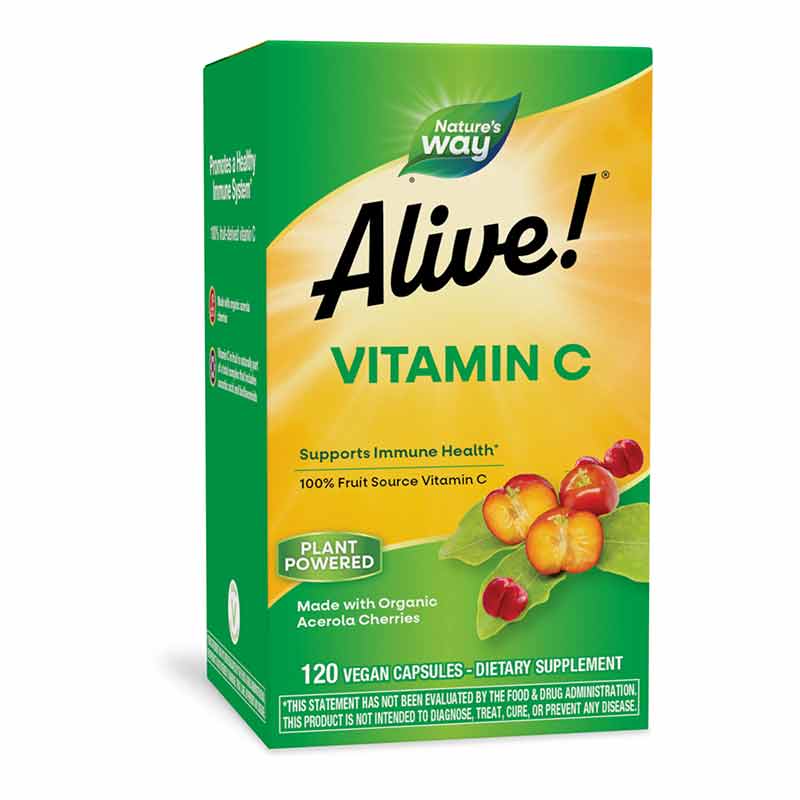 Alive Vitamin C Capsules, by Natures Way