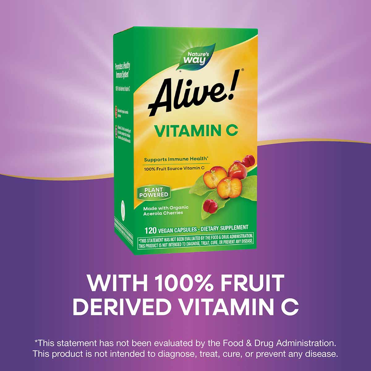 Alive Vitamin C Capsules, by Natures Way