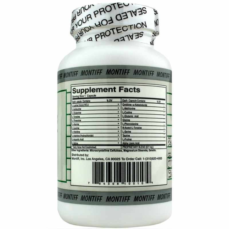 All-Basic 677 Mg, 100 Capsules, by Montiff, image #2