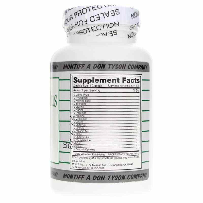 All-Basic-Plus 750 Mg, 100 Capsules, by Montiff, image #2