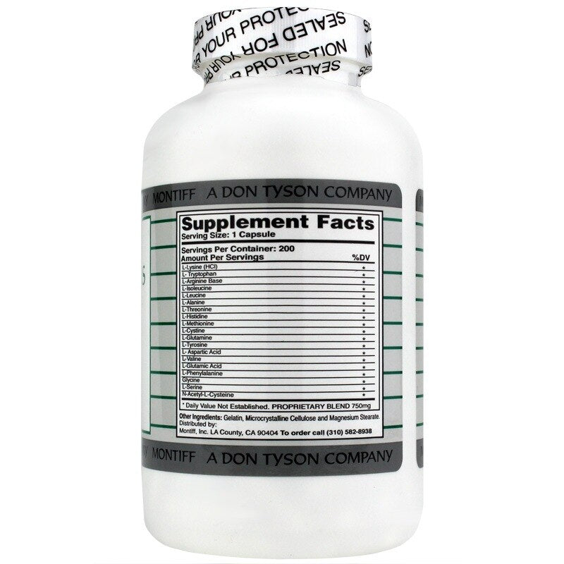 All-Basic-Plus 750 Mg, 200 Capsules, by Montiff, image #2