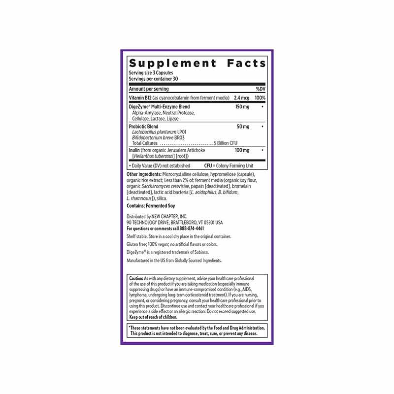 All Flora Probiotic Enzyme Complex, New Chapter – Natural Healthy