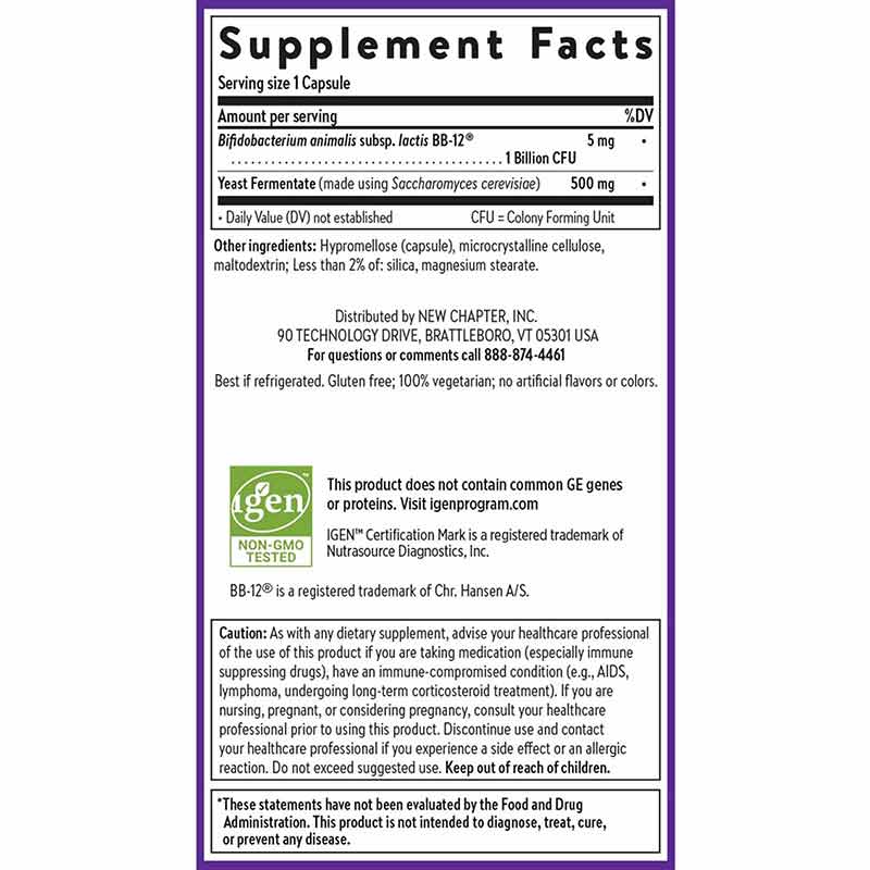 All Flora Probiotic Duel Immunity, 30 Vegan Capsules, by New Chapter, image #2