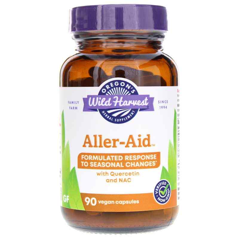 Aller-Aid with Quercetin & NAC, by Oregons Wild Harvest