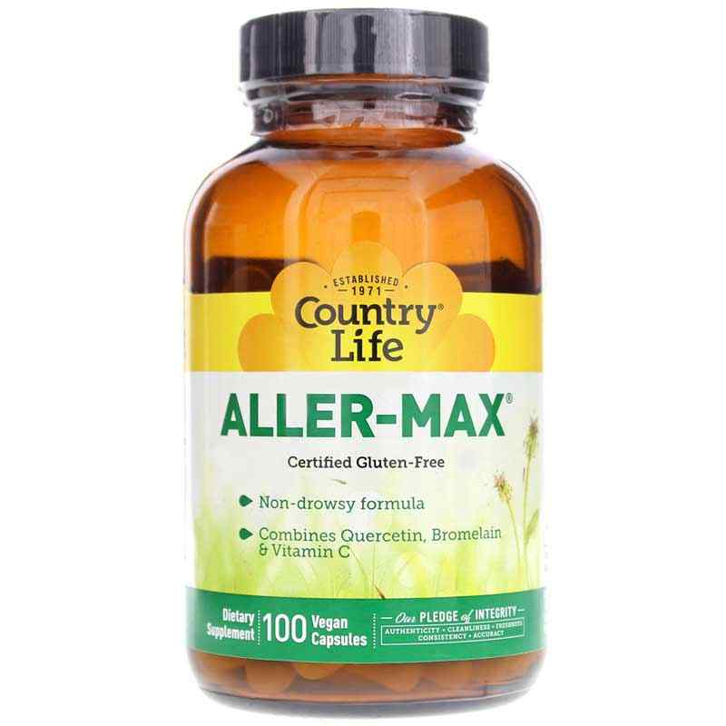 Aller-Max, 100 Vegan Capsules, by Country Life