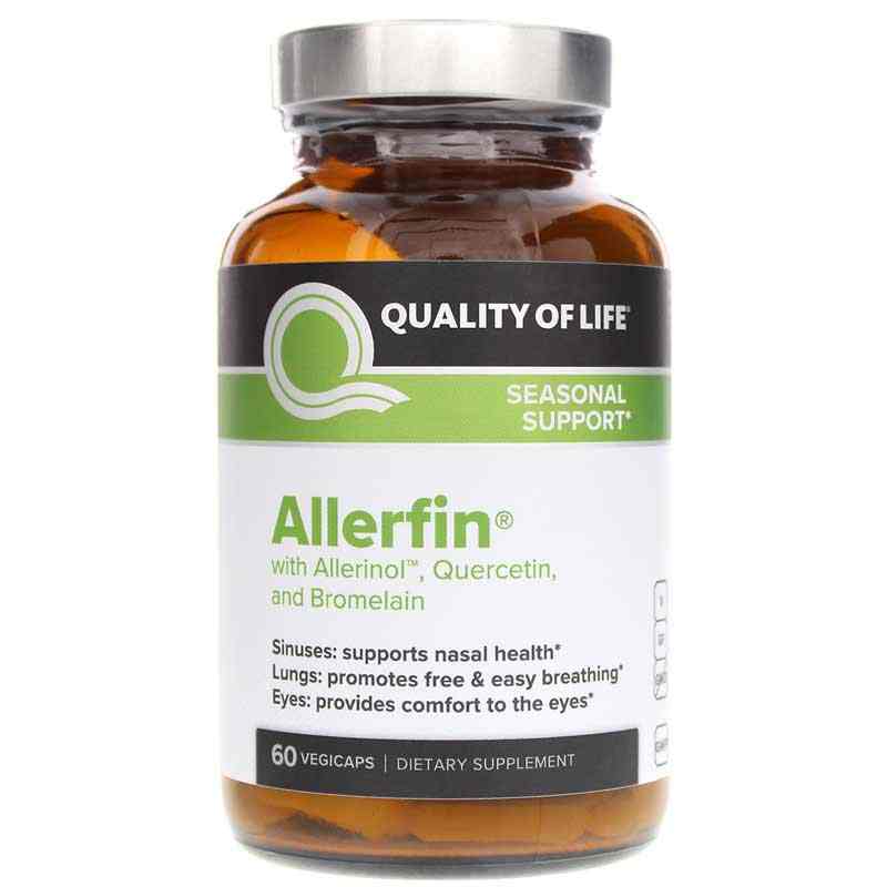 Allerfin with Allerinol Quercetin and Bromelain, by Quality Of Life
