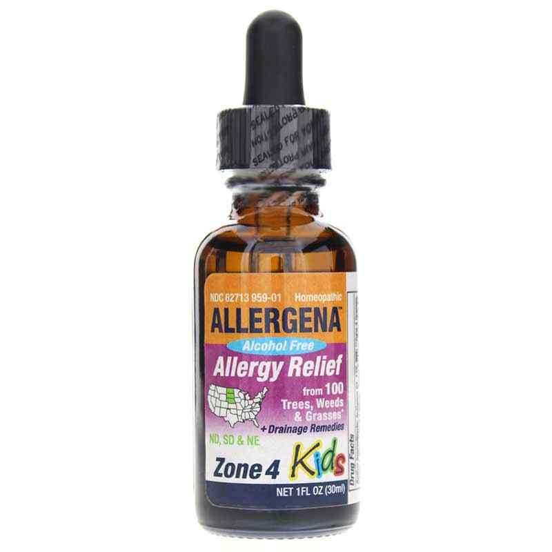 Allergena Zone 4 for Kids, 1 Oz, by Progena