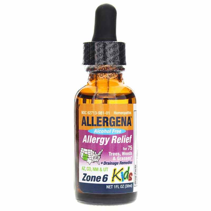 Allergena Zone 6 for Kids, 1 Oz, by Progena