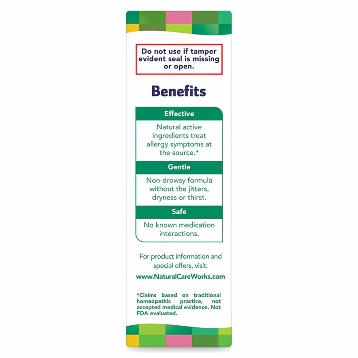 Allergy Nasal Spray, .8 Oz, by NaturalCare