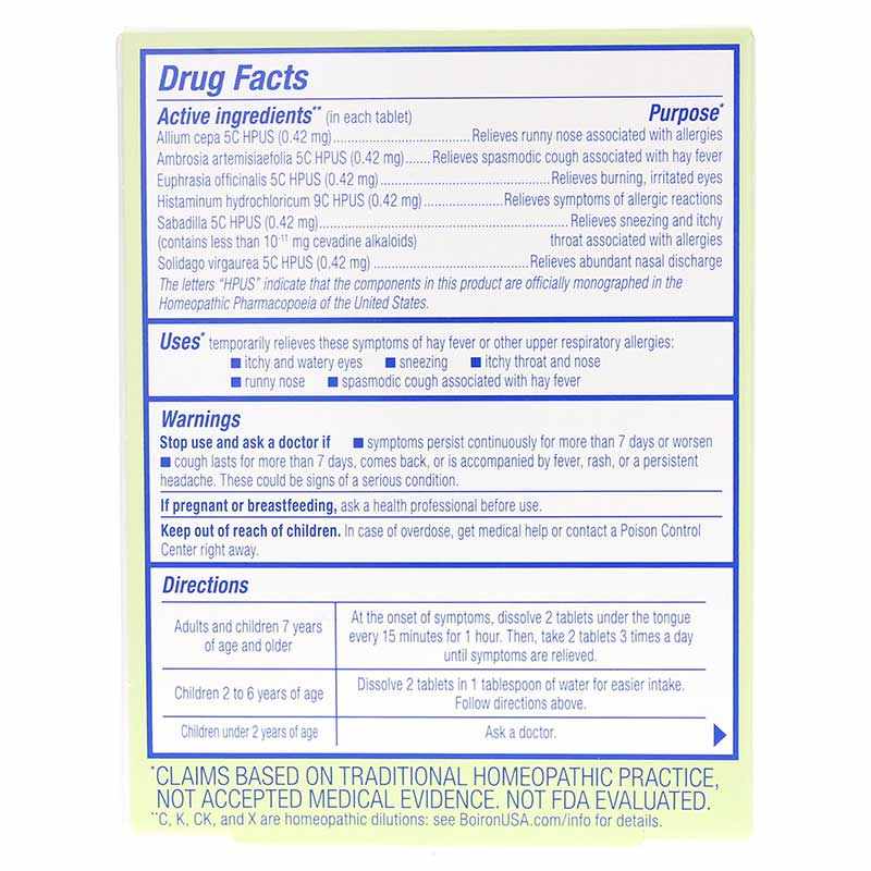 AllergyCalm (formerly RhinAllergy Allergy Relief), by Boiron, image #3