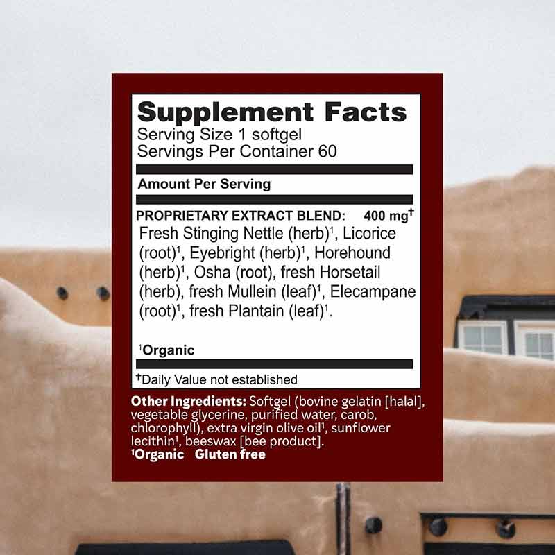 Allertonic Softgels, 60 Softgels, by Herbs, Etc, image #2