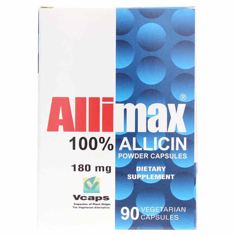 Allimax 180 Mg, 90 Veg Capsules, by Allimax