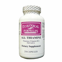 Allithiamine Vitamin B1 50 Mg, 250 Capsules, by Ecological Formulas