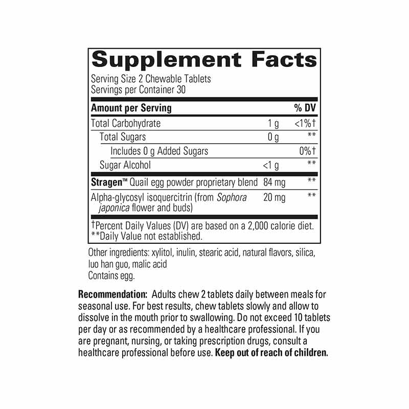 AllQlear Seasonal Support Berry, by Integrative Therapeutics, image #4