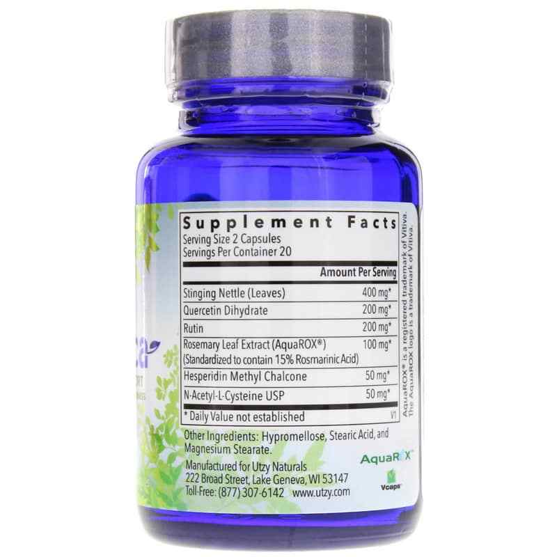 Allurtica Seasonal Support, 40 Capsules, by Utzy Naturals, image #2