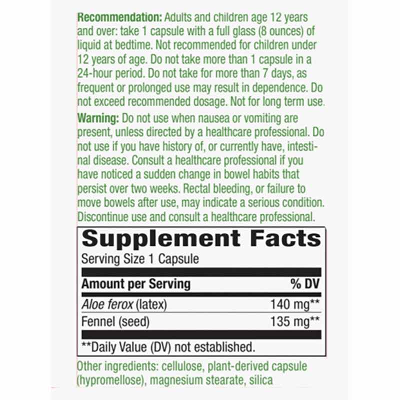 Aloe Latex with Fennel, by Natures Way, image #2