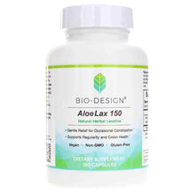 Aloe Lax 150, 180 Capsules, by Bio-Design