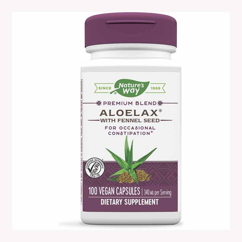 Aloelax with Fennel Seed, by Natures Way