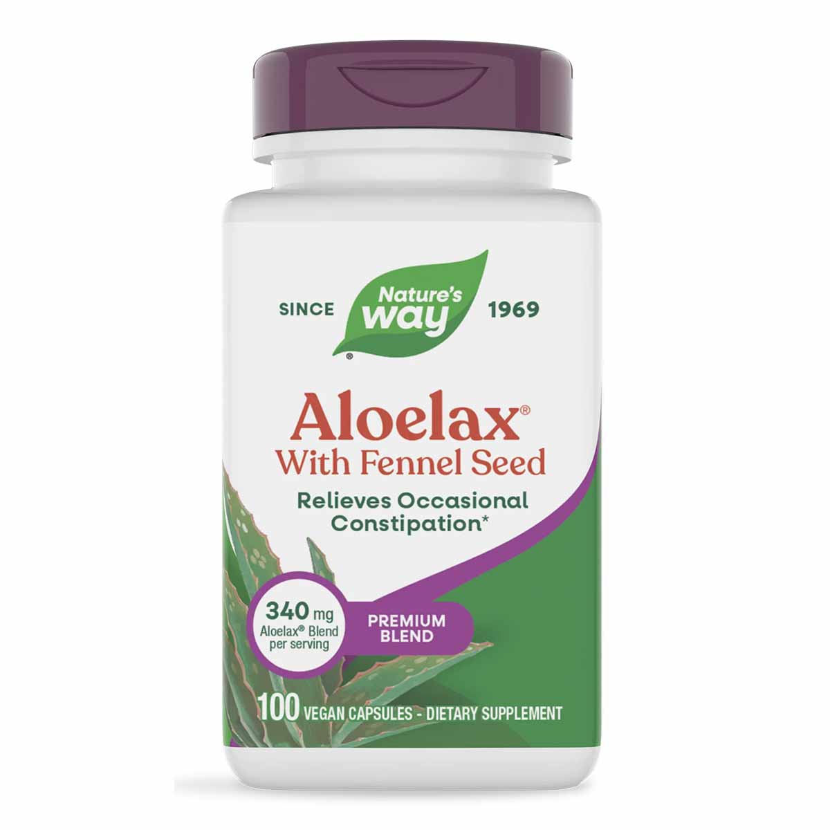 Aloelax with Fennel Seed, by Natures Way