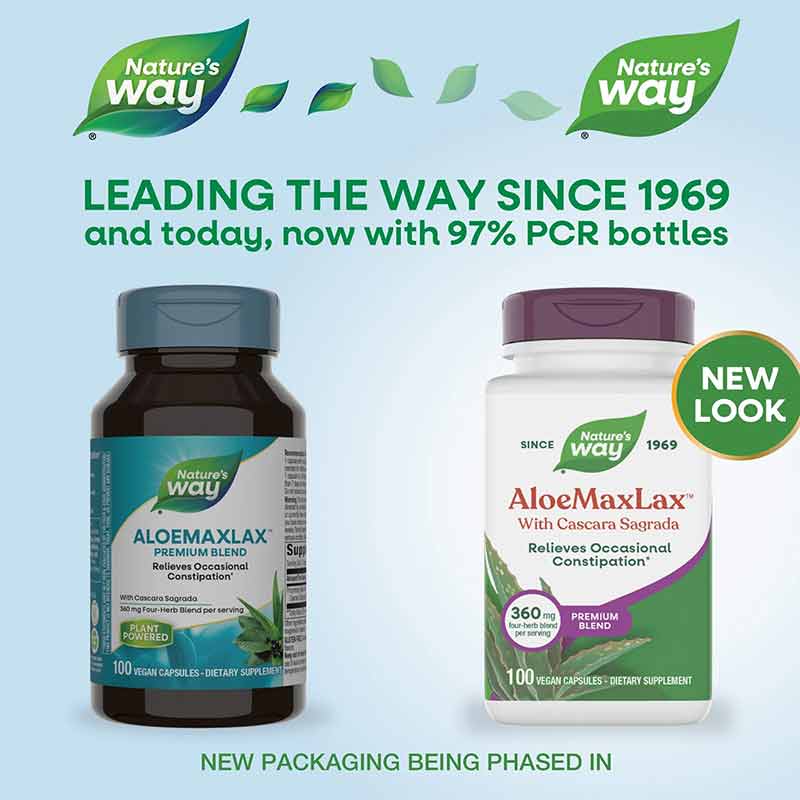 AloeMaxLax Premium Blend with Cascara Sagrada, by Natures Way, image #2