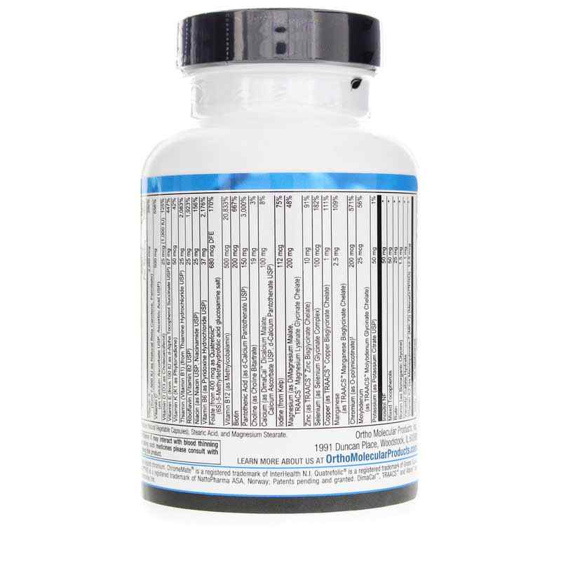 Alpha Base Capsules without Iron, Ortho Molecular – Natural Healthy ...