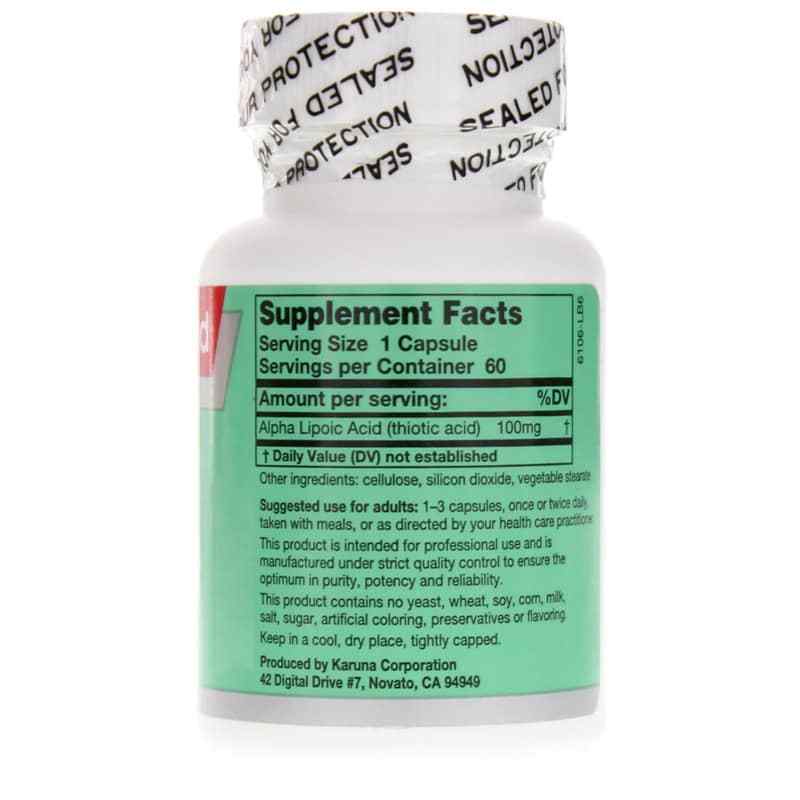 Alpha Lipoic Acid 100 Mg, by Karuna, image #2