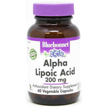 Alpha Lipoic Acid 200 Mg, 60 Veg Capsules, by Bluebonnet