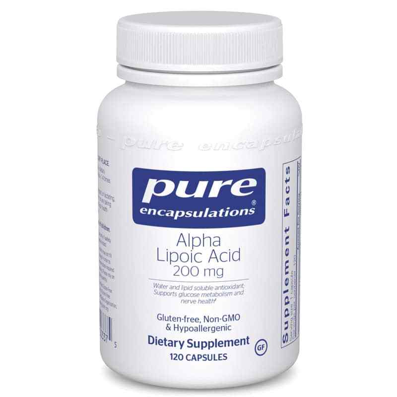 Alpha Lipoic Acid 200 Mg, by Pure Encapsulations