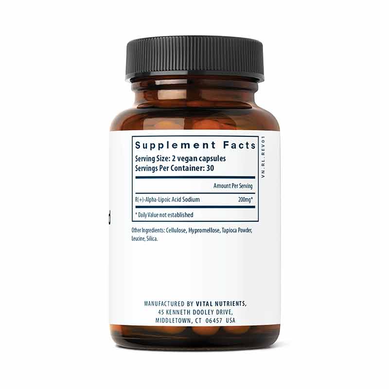 Alpha Lipoic Acid 200 Mg, by Vital Nutrients, image #3