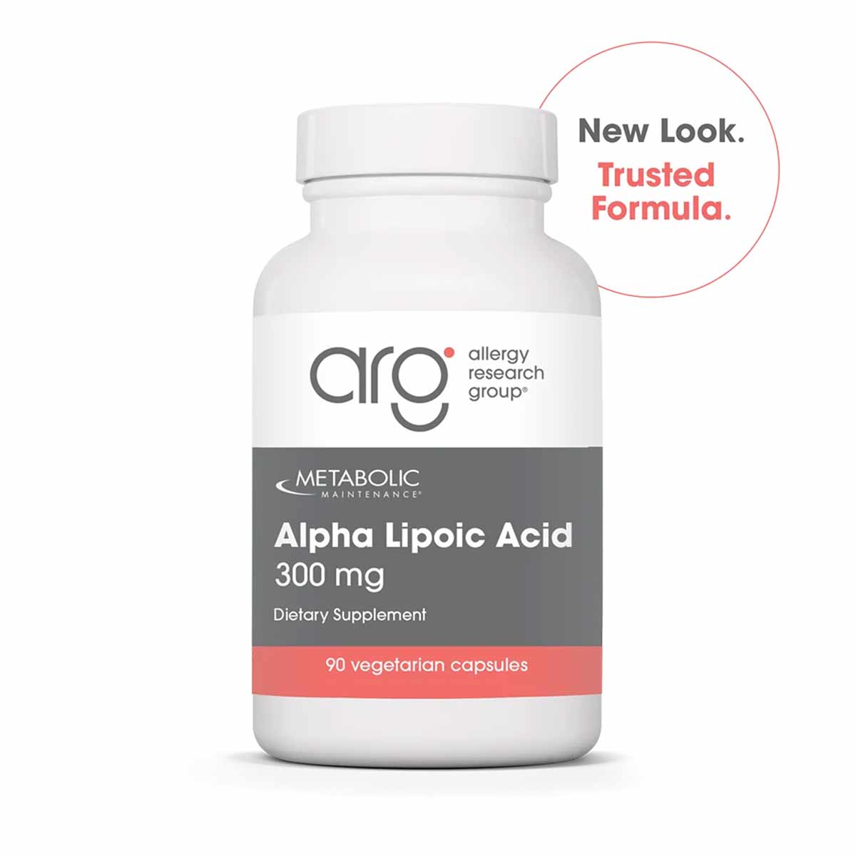 Alpha Lipoic Acid 300 Mg, 90 Capsules, by Allergy Research Group